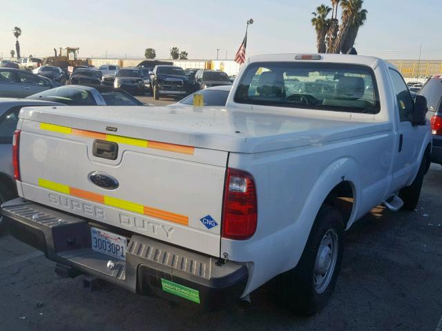 1FTBF2A66DEB81944 - 2013 FORD F250 SUPER WHITE photo 4