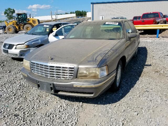 1G6KE54Y8XU766538 - 1999 CADILLAC DEVILLE DE SILVER photo 2