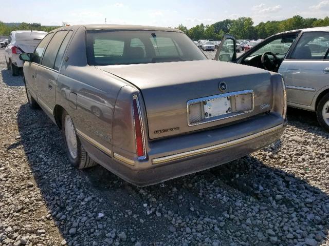 1G6KE54Y8XU766538 - 1999 CADILLAC DEVILLE DE SILVER photo 3