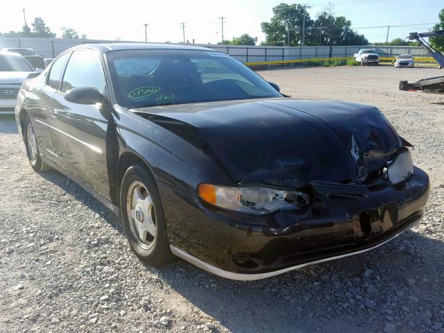 2G1WW12E919200009 - 2001 CHEVROLET MONTE CARL 黑色 照片 1
