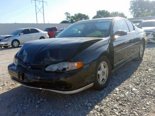 2G1WW12E919200009 - 2001 CHEVROLET MONTE CARL 黑色 照片 2