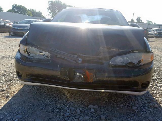 2G1WW12E919200009 - 2001 CHEVROLET MONTE CARL 黑色 照片 9