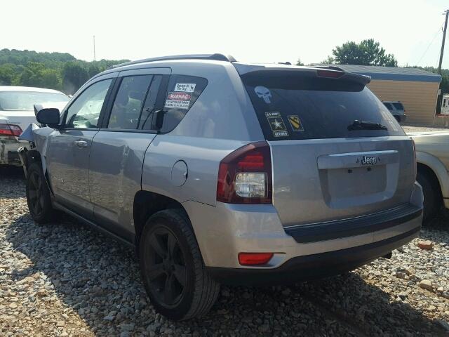 1C4NJCBA7GD621524 - 2016 JEEP COMPASS SP 银色 照片 3