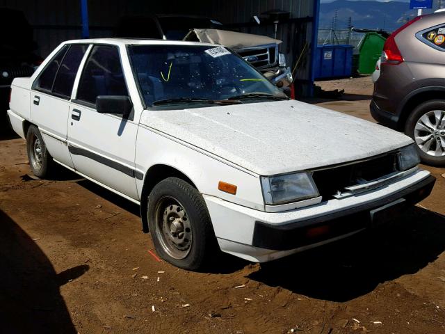 JA3BA36K6HU112711 - 1987 MITSUBISHI MIRAGE L WHITE photo 1