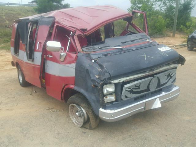 1GCCG15H8B7113895 - 1981 CHEVROLET VAN RED photo 1