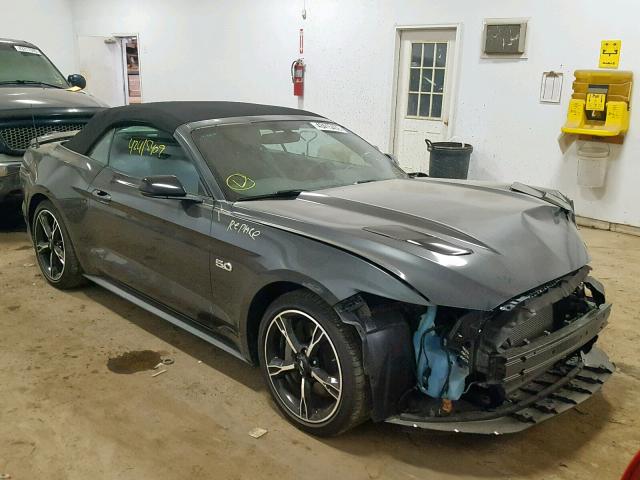 1FATP8FF7G5317182 - 2016 FORD MUSTANG GT GRAY photo 1