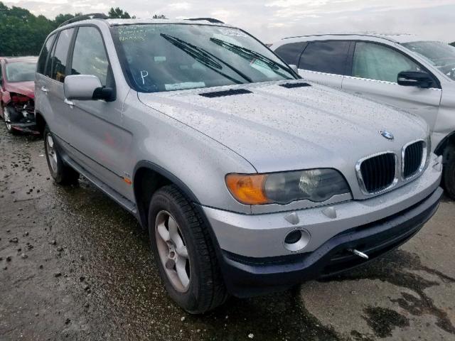 5UXFA53572LV73392 - 2002 BMW X5 3.0I GRAY photo 1