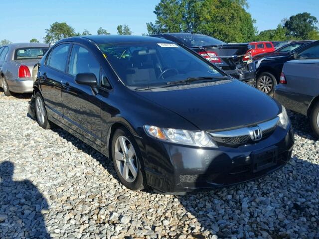 19XFA1F67BE037288 - 2011 HONDA CIVIC LX-S Սև լուսանկար 1