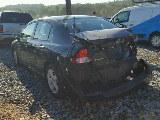 19XFA1F67BE037288 - 2011 HONDA CIVIC LX-S Սև լուսանկար 3