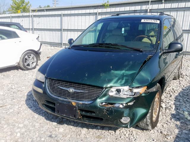 1C4GP64L6WB667640 - 1998 CHRYSLER TOWN & COU GREEN photo 9