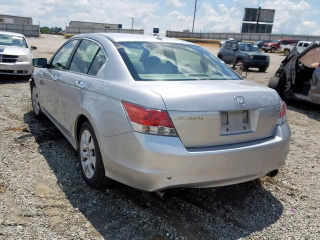 1HGCP3F82AA013580 - 2010 HONDA ACCORD EXL SILVER photo 3