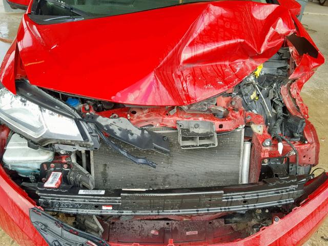 3HGGK5H82FM765511 - 2015 HONDA FIT EX RED photo 7