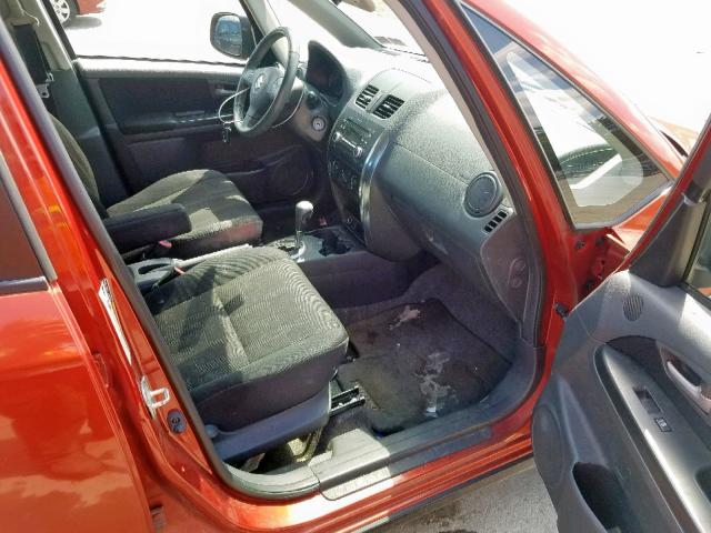 JS2YB5A30C6304584 - 2012 SUZUKI SX4 ORANGE photo 5