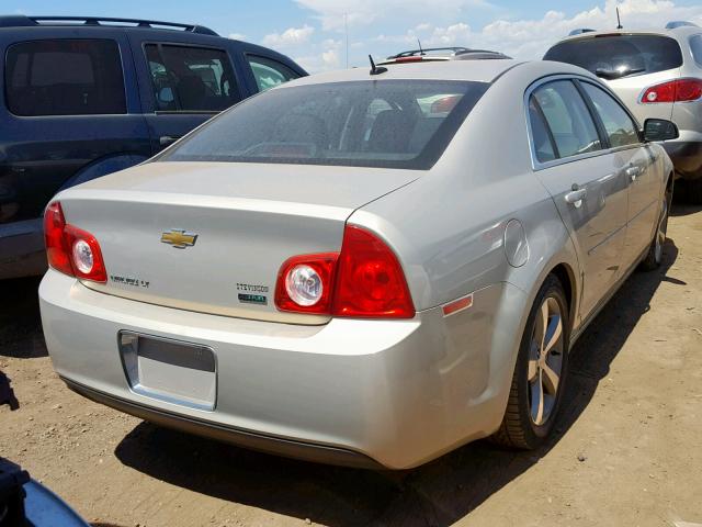 1G1ZC5EU9BF390953 - 2011 CHEVROLET MALIBU 1LT 棕色 照片 4