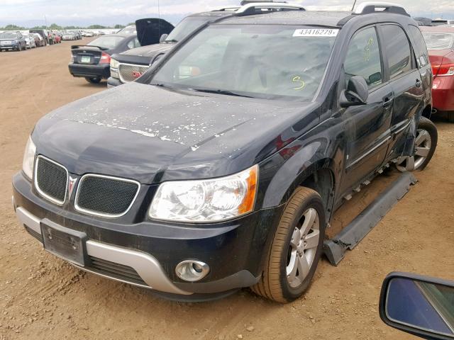 2CKD173FX76009199 - 2007 PONTIAC TORRENT BLACK photo 2