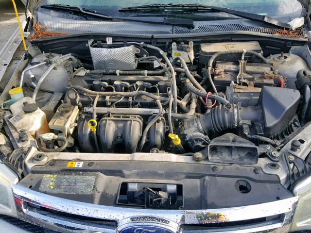 1FAHP36N59W191773 - 2009 FORD FOCUS SES SILVER photo 7