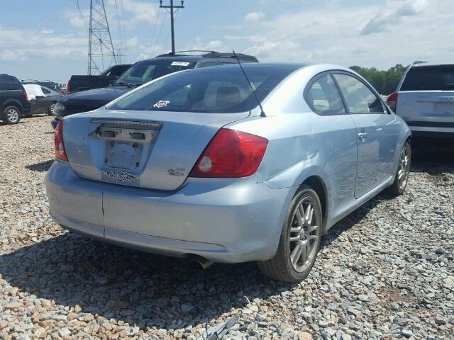 JTKDE167160102082 - 2006 TOYOTA SCION TC 蓝色 照片 4