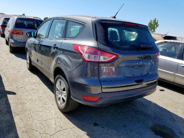 1FMCU0F72FUB63574 - 2015 FORD ESCAPE S GRAY photo 3