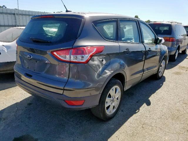 1FMCU0F72FUB63574 - 2015 FORD ESCAPE S GRAY photo 4