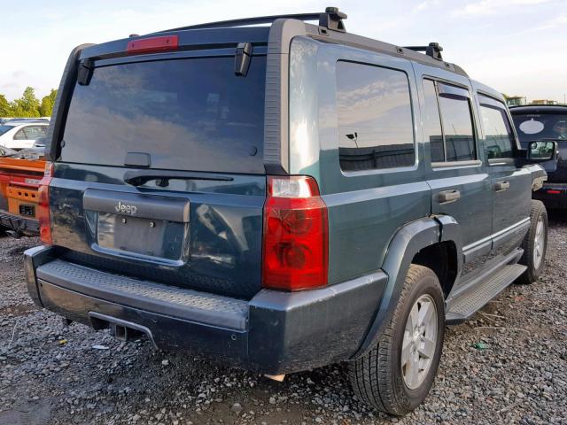 1J8HH48N96C106997 - 2006 JEEP COMMANDER მწვანე ფოტო 4