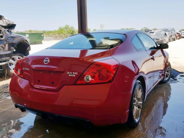 1N4BL24E88C154795 - 2008 NISSAN ALTIMA 3.5 RED photo 4