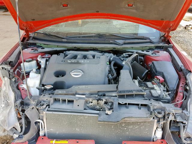 1N4BL24E88C154795 - 2008 NISSAN ALTIMA 3.5 RED photo 7