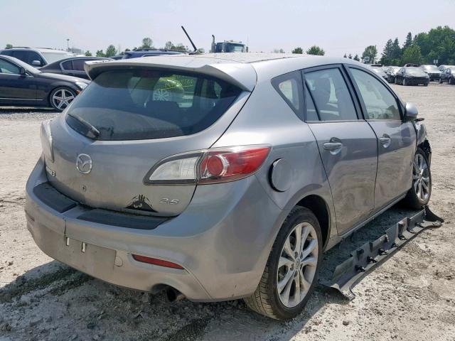 JM1BL1H53A1271703 - 2010 MAZDA 3 S SILVER photo 4