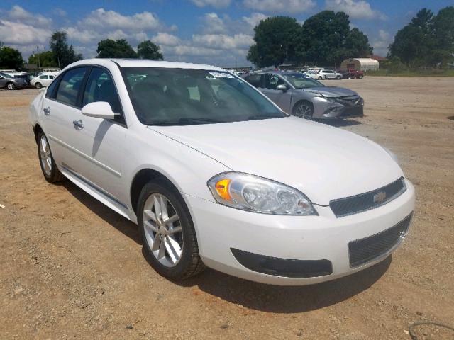 2G1WC5E32C1190788 - 2012 CHEVROLET IMPALA LTZ WHITE photo 1