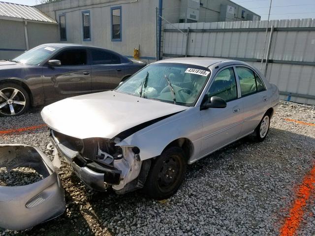 3FAFP13P82R229930 - 2002 FORD ESCORT SILVER photo 2