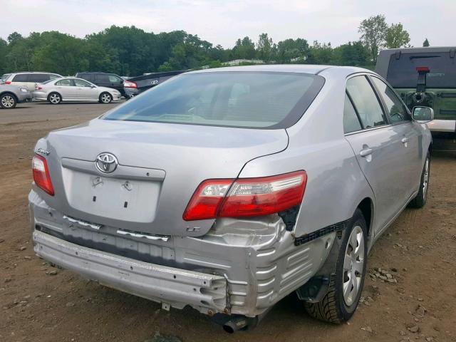 4T1BE46KX7U090833 - 2007 TOYOTA CAMRY NEW SILVER photo 4