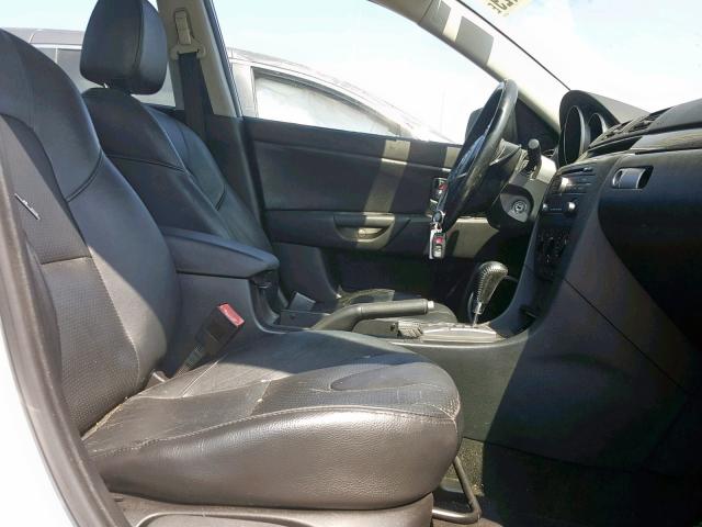 JM1BK323841185314 - 2004 MAZDA 3 S SILVER photo 5