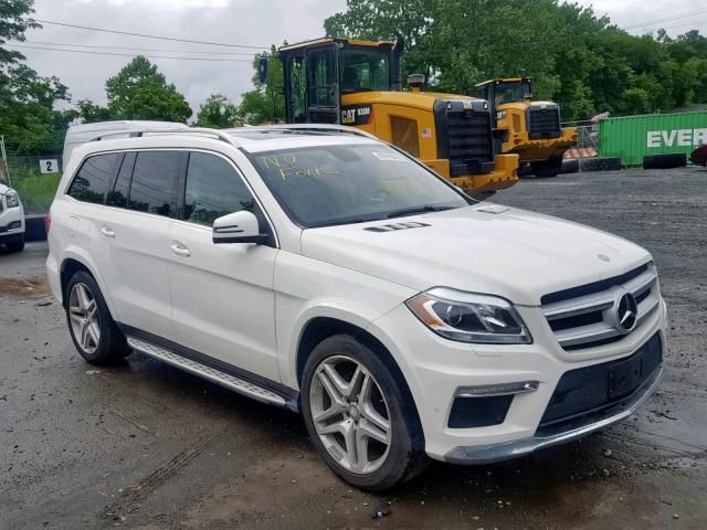 4JGDF7CE0EA396198 - 2014 MERCEDES-BENZ GL 450 4MA WHITE photo 1