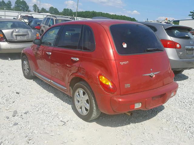 3C4FY58B93T650765 - 2003 CHRYSLER PT CRUISER RED photo 3