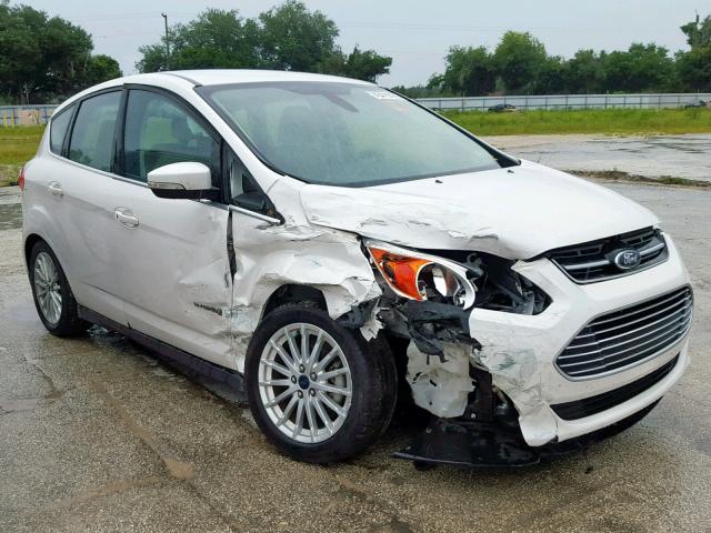 1FADP5BU5DL531652 - 2013 FORD C-MAX SEL WHITE photo 1