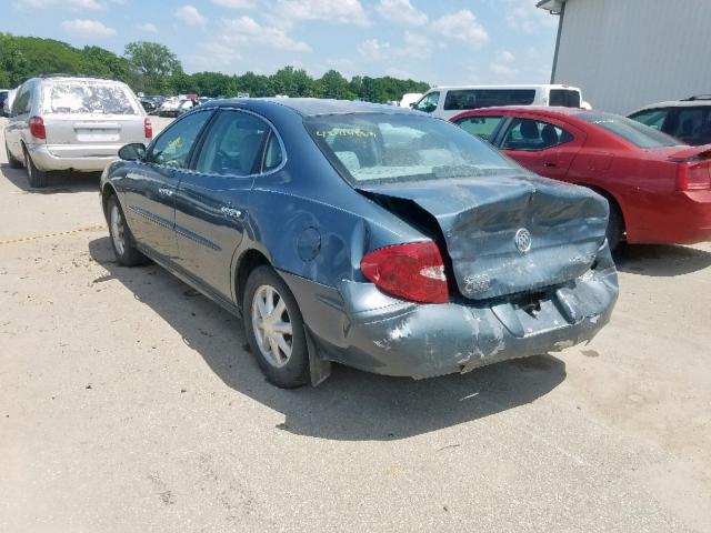 2G4WD582561276782 - 2006 BUICK LACROSSE C GRAY photo 3