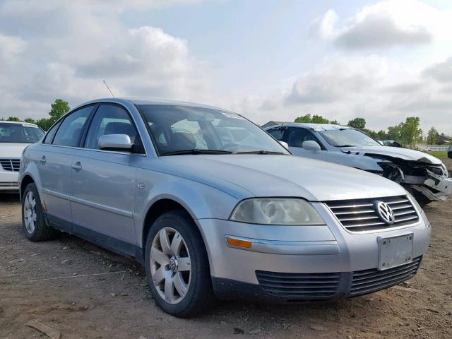 WVWMD63BX3P031774 - 2003 VOLKSWAGEN PASSAT GL SILVER photo 1