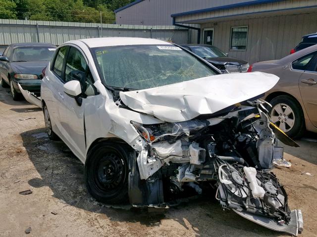 JHMGK5H54GS008038 - 2016 HONDA FIT LX WHITE photo 1