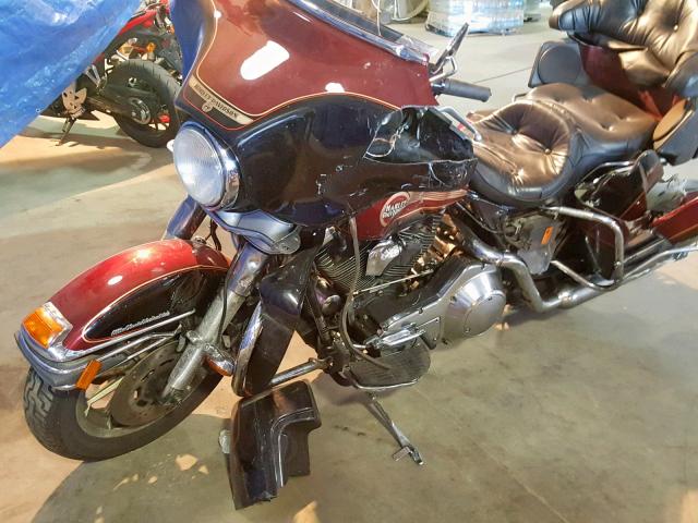 1HD1FCR14SY602015 - 1995 HARLEY-DAVIDSON FLHTCUI MAROON photo 10