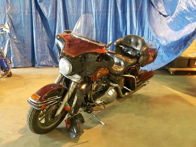 1HD1FCR14SY602015 - 1995 HARLEY-DAVIDSON FLHTCUI MAROON photo 2
