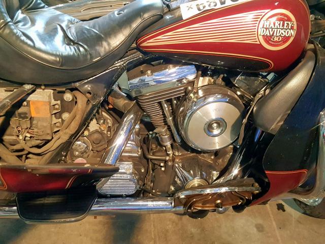 1HD1FCR14SY602015 - 1995 HARLEY-DAVIDSON FLHTCUI MAROON photo 7