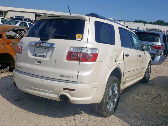 1GKKRTED0CJ300815 - 2012 GMC ACADIA DEN WHITE photo 4