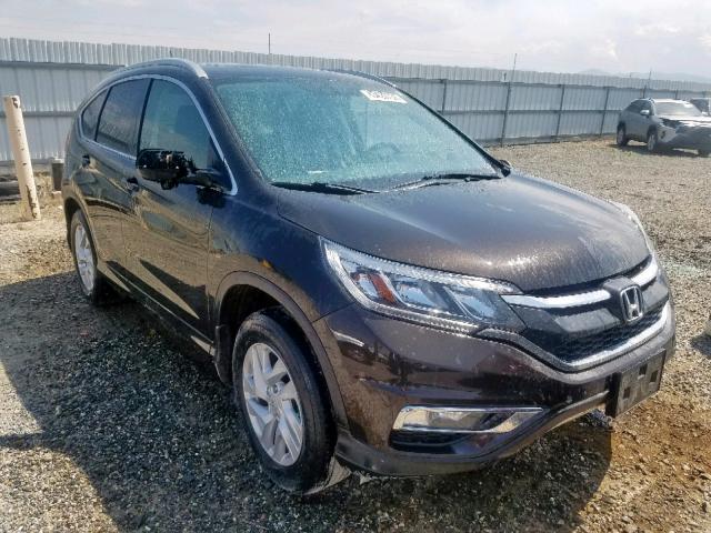 2HKRM4H79GH677355 - 2016 HONDA CR-V EXL BROWN photo 1