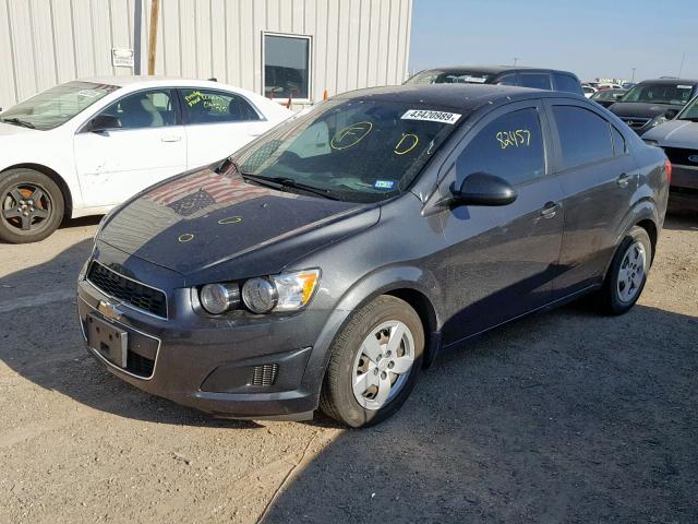 1G1JA5SHXG4113810 - 2016 CHEVROLET SONIC LS 黑色 照片 2