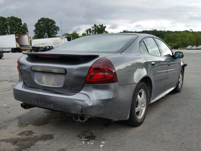 2G2WS522X41300756 - 2004 PONTIAC GRAND PRIX GRAY photo 4