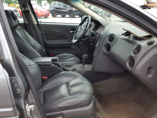2G2WS522X41300756 - 2004 PONTIAC GRAND PRIX GRAY photo 5