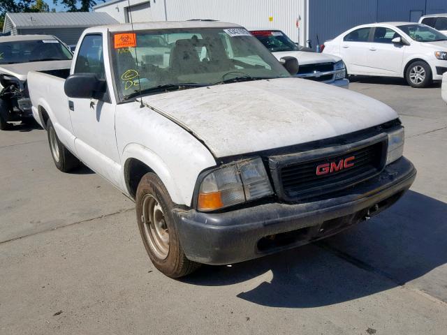 1GTCS14XX38247469 - 2003 GMC SONOMA WHITE photo 1