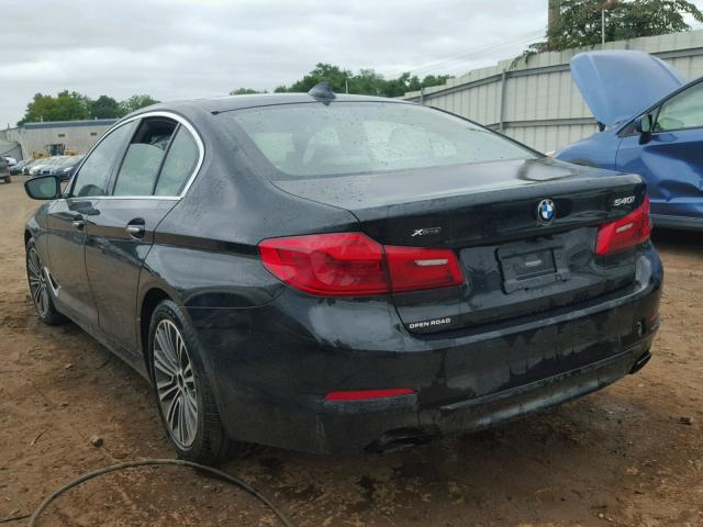 WBAJE7C33HG890398 - 2017 BMW 540 XI BLACK photo 10