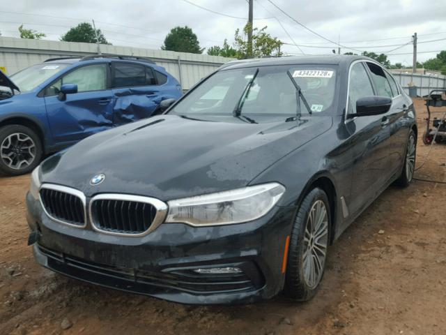 WBAJE7C33HG890398 - 2017 BMW 540 XI BLACK photo 2