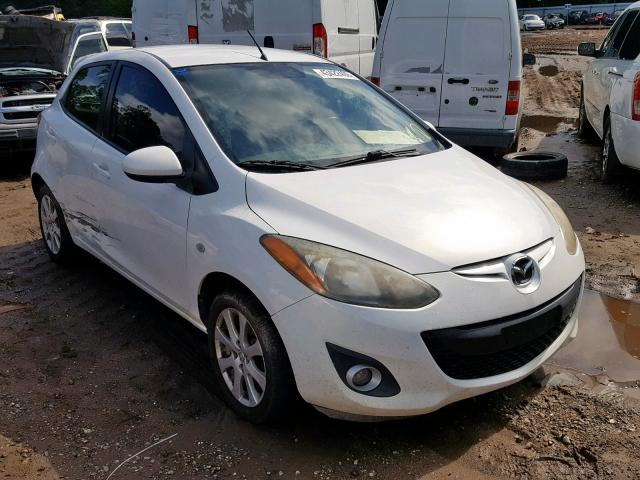 JM1DE1LZ8C0135251 - 2012 MAZDA MAZDA2 WHITE photo 1