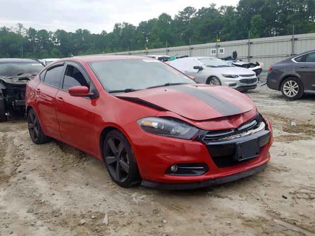 1C3CDFCB7DD325930 - 2013 DODGE DART LIMIT RED photo 1